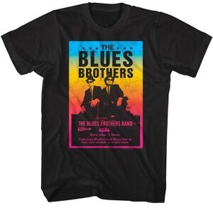 Blues Brothers Band Gig Poster Music Rock Comedy Graphic T-Shirt